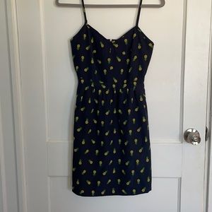 Jcrew spaghetti strap dress